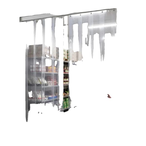 Snoddgardin, Transparent Design, 2mm Tjocklek, armégrön