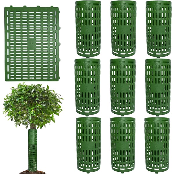 Trädstamsskydd, Justerbar Design, Hållbart Material,Grön