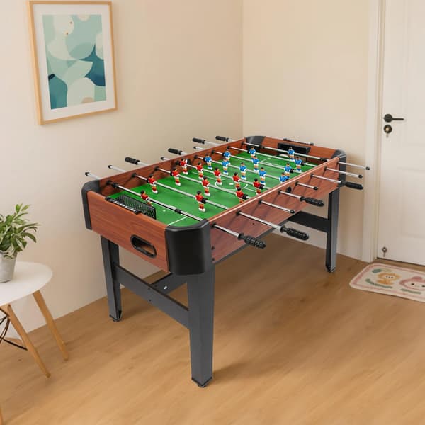Fodboldbord, 8-stang design, holdbare materialer,grøn
