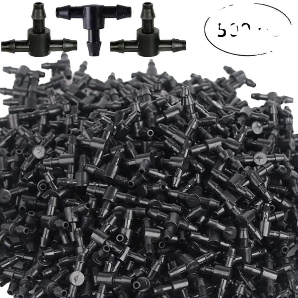 Droppbevattningskit, Justerbara droppare, Enkel installation,500pcs