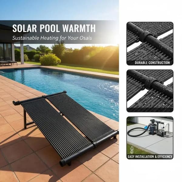 Solpanel, Fällbar Design, Utomhusbruk,armégrön