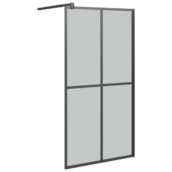 Duschskärm, Härdat Glasdesign, Lätt Montering,armégrön