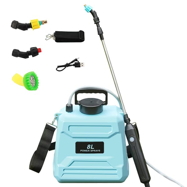 Elektrisk Sprøjte, Genopladelig, Justerbare Spraytilstande,8L