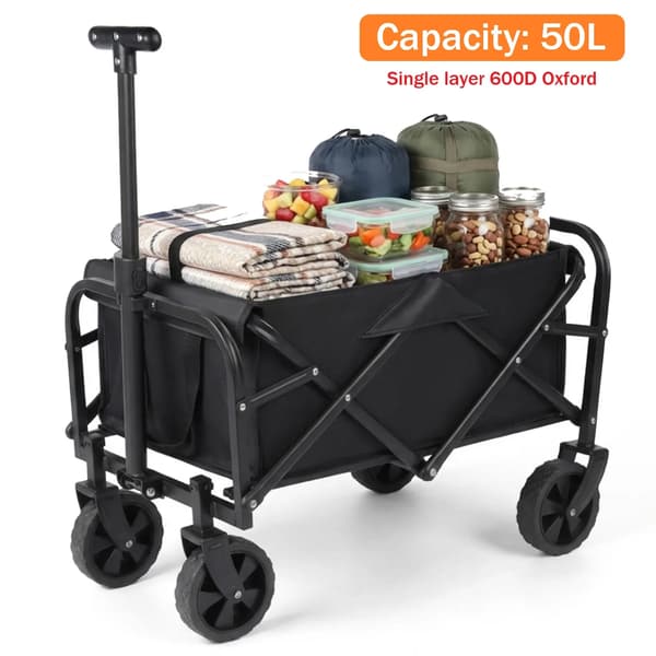 Campingvagn, Robust Ram, Mångsidig Användning,5-tums 50L