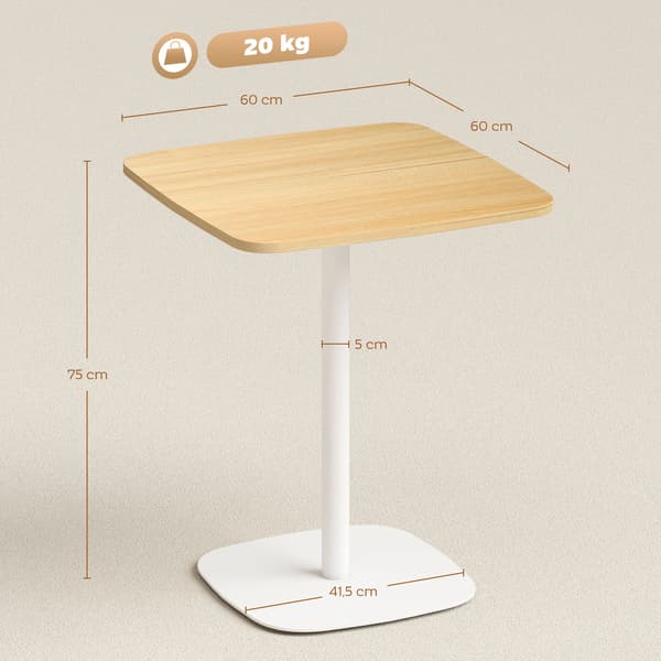 Matbord, Platsbesparande Design, Hållbar Konstruktion, Gul