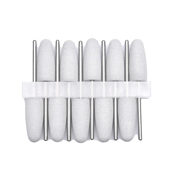 Nagelbor, Gummisiliconmaterial, 10-delarsset,EE72-10P-06