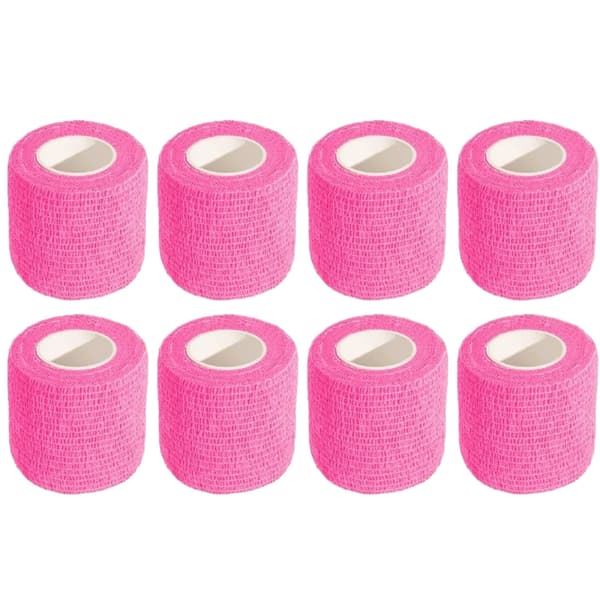 Tattoo Greppskydd, Självhäftande Bandage, Hållbart Material,8PCS Rosa