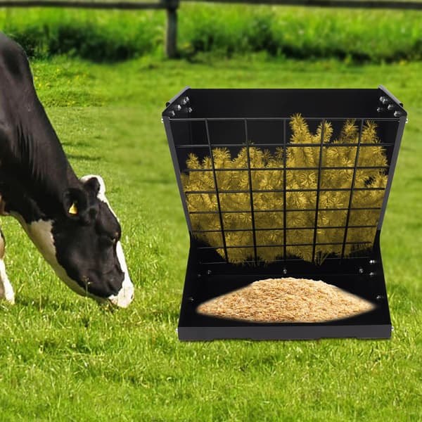 Hösilage, Robust Stål Konstruktion, Modern Design,Svart