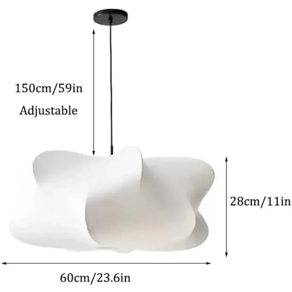 Krona, Modern Design, E27 Fäste,Ingen lampa-a, 60CM