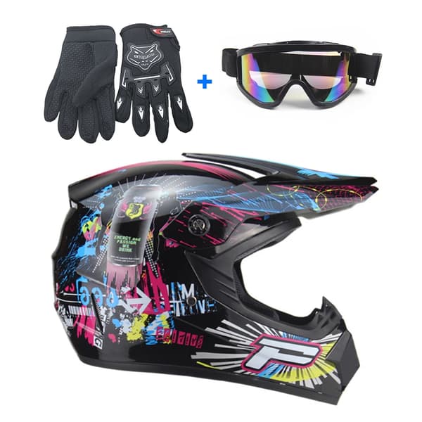 Heltäckande hjälm, lättviktsdesign, förbättrade säkerhetsfunktioner,Stil A-a, L