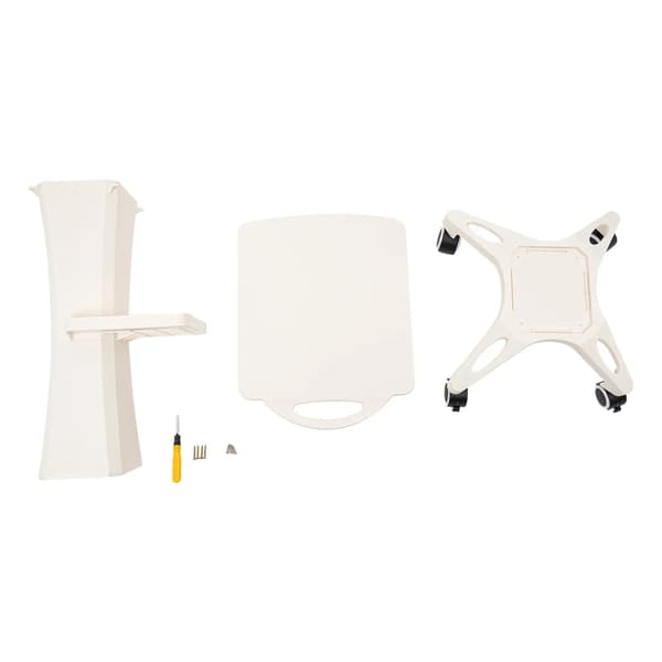 Salonvogn, Holdbart ABS-materiale, Nem mobilitet,Beige