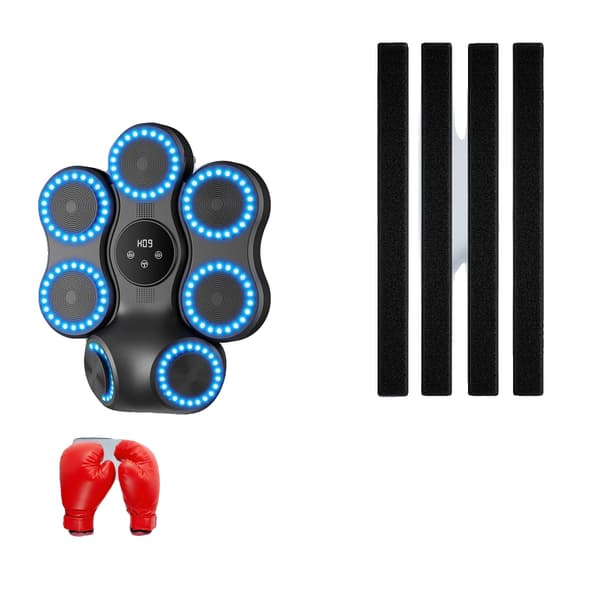 Boksemaskine, Bluetooth-forbindelse, Justerbare hastighedsniveauer,Blå