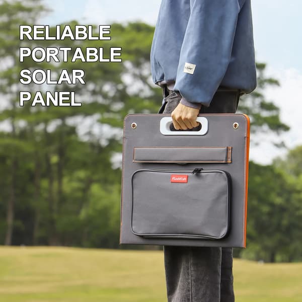Solpanel, Fällbar Design, 60W Effektutgång,TSP18V60W