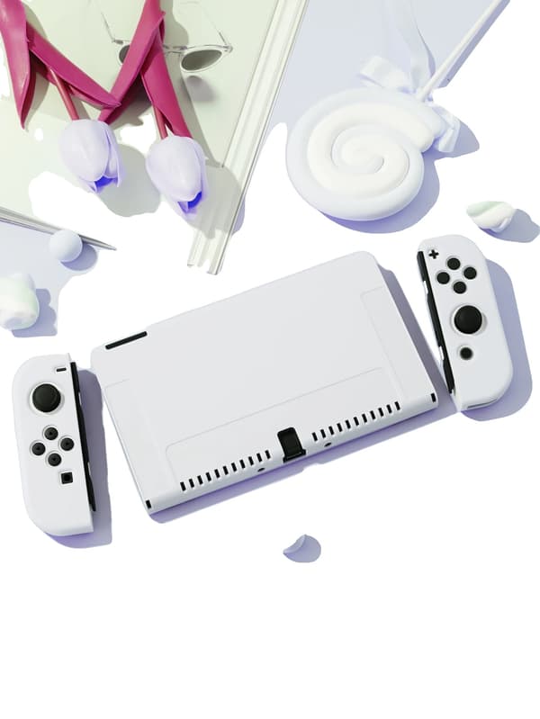 Beskyttelsessag, Kompatibel med Switch, Dockingvenlig,HVID, Bundle 3