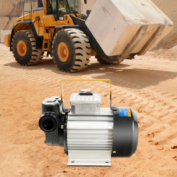 Dieselbränslepump, Hög effektivitet, Hållbar konstruktion,EU, 220V, Silver