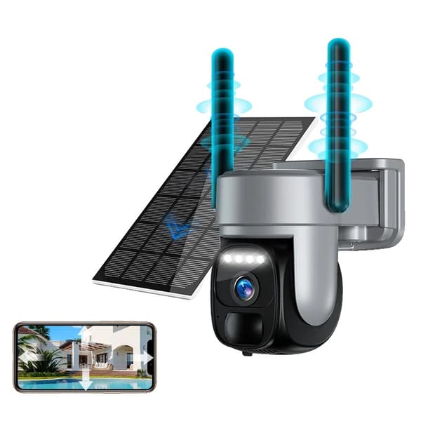 Solarkamera, 4G-forbindelse, vandtæt design,EU4G