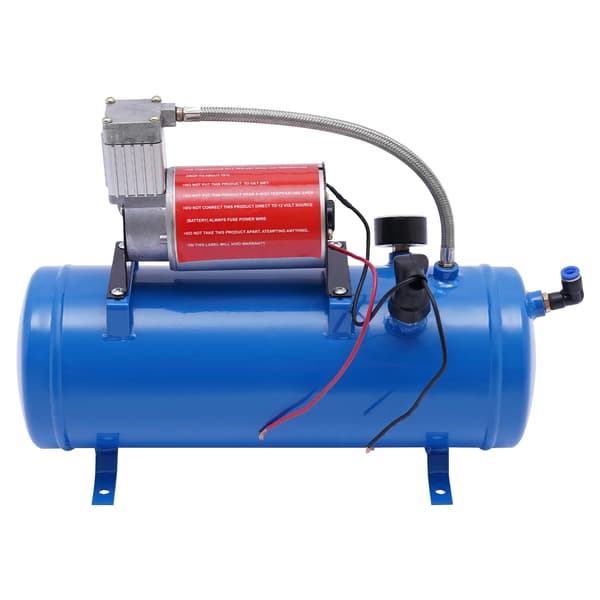 Luftkompressor Pump, Automatisk Avstängning, Bärbar Design,Blå