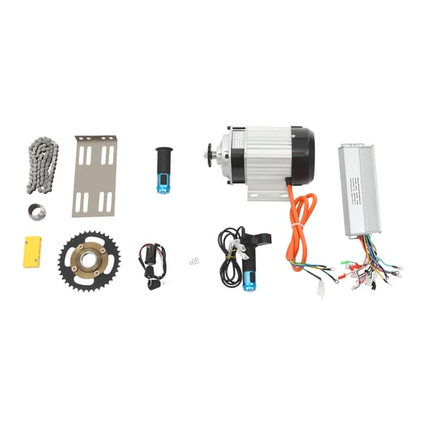 Elcykelmotor Kit, 48V DC, 1000W Effekt,svart