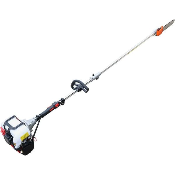 Polsåg, 42,7CC 2-taktsmotor, Förlängd räckvidd,100V-240V EU Plug, Röd