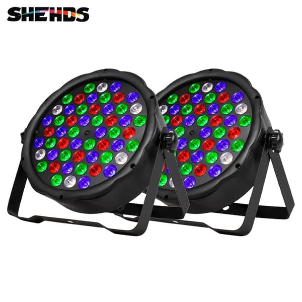Scene Belysning, 54x3W LED Kilde, DMX512 Kontrol,EU Stik, 2PCS