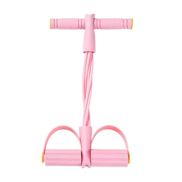 Yoga Motståndsband, Elastiskt Material, Hemmagym Utrustning,Rosa