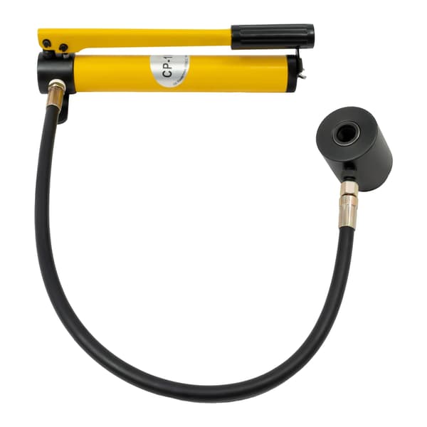 Hydraulisk Knockout Punch Driver Kit, 8T Kapacitet, Bekväm Verktygslåda,GUL