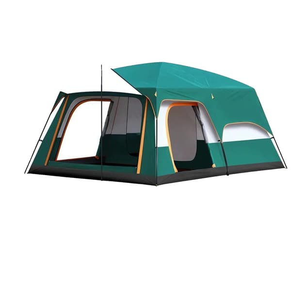 Campingtält, Tunneldesign, Vattentäta egenskaper,Grön-Typ A