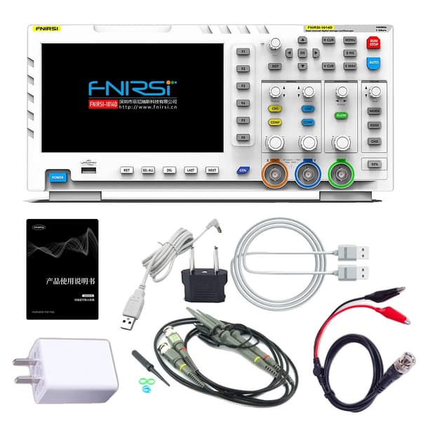 Digitalt Oscilloskop, Høj Sampling Rate, Dual Kanal Support,Standard