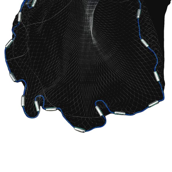 Fiskenät, Enkel Kastdesign, Slitstarka Material, Blå