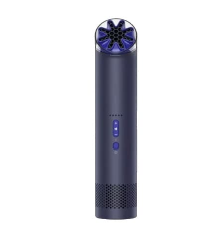 Håndholdt Mini Blæser, USB-drevet, Letvægtsdesign,Blå