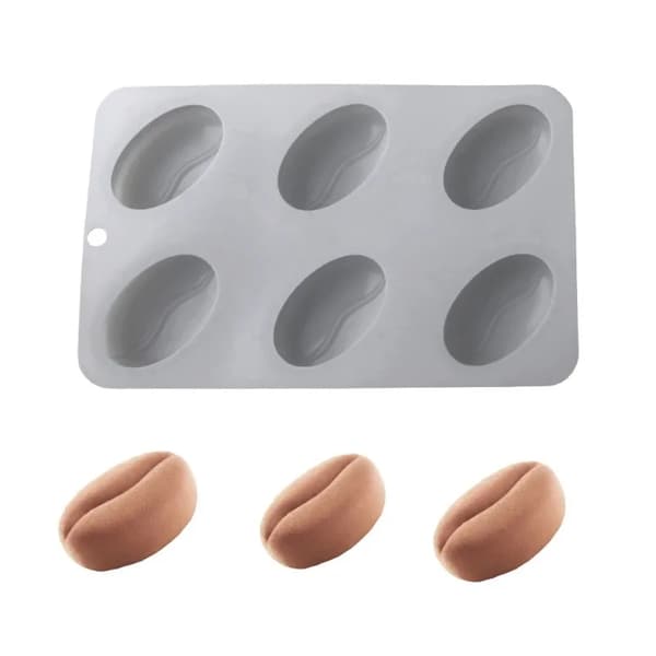 Silikone Bagetegning, 6-Hul Design, Fødevaresikkert Materiale,1PC