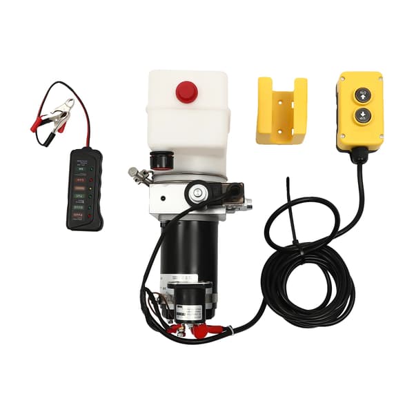 Hydraulisk Pump, 800W Motor, Kompakt Design,VIT, EU, 12V