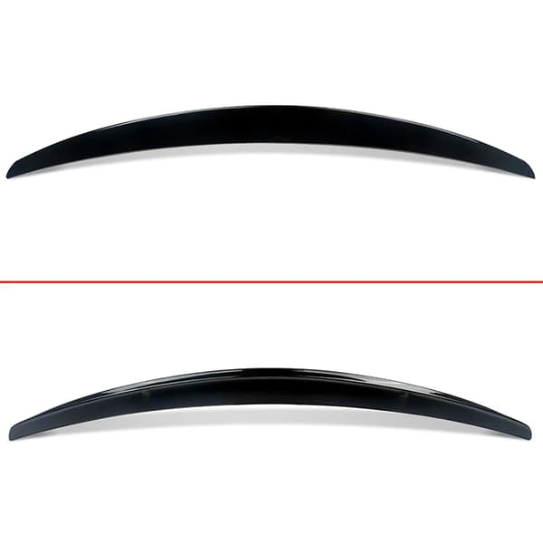 Bagagerumslipspoiler, ABS-plastik, direkte erstatning,Glans Sort