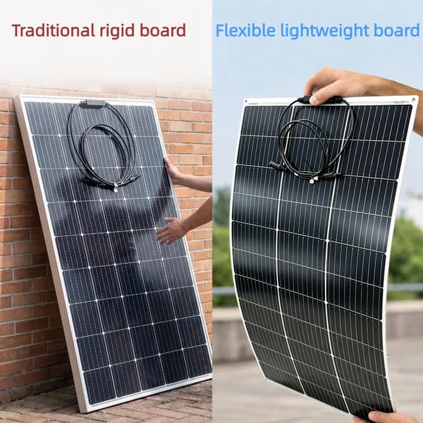 Solpanel, Letvægts, Høj Effektivitet,125W    2PCS