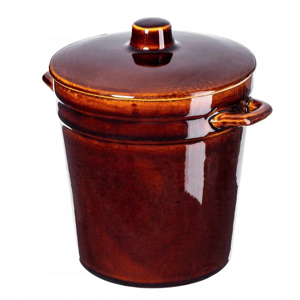 Stengodsgryta, Hållbar Design, Mångsidig Användning,Brun