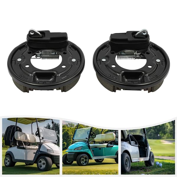 Golfvogns Bremsesamling, Holdbare Materialer, Nem Installation,sort