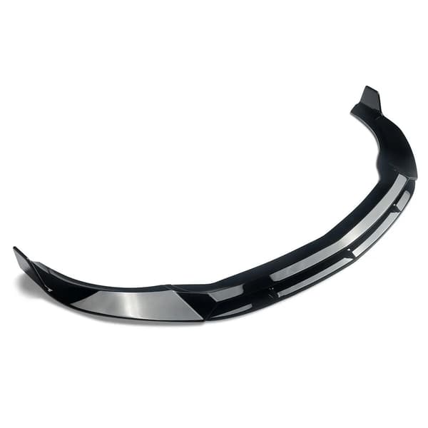 Front Splitter Lip, AMG Stil, Front Bumper Kompatibilitet,glans sort
