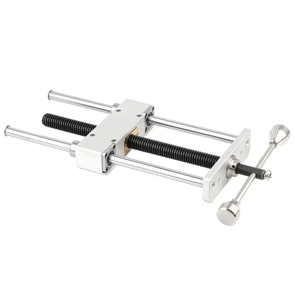 Tømrerpresser, Robust Design, Forlænget Klemrange,Sølv