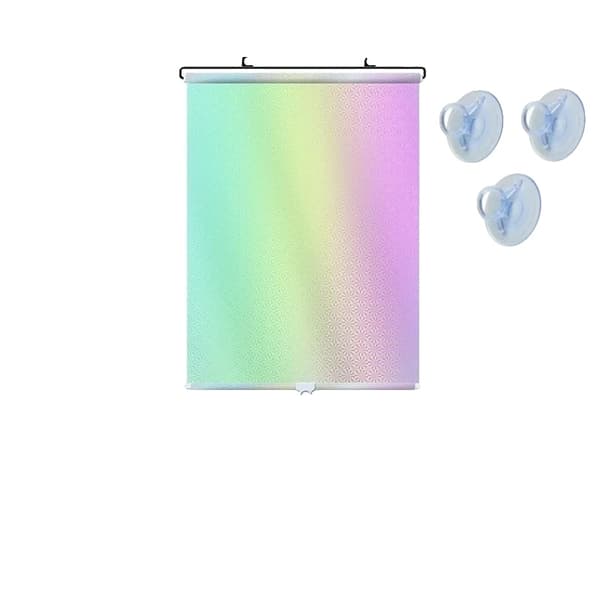 Rullgardiner, Sugkoppsinstallation, Hög UV-skydd,Laser 40cm x 125cm