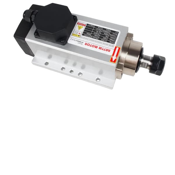 Spindelmotor, luftkyld, 2,2 kW effekt, 220V, Bara spindel