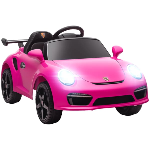 Elbil, Fjärrkontroll, Dubbelmotor,Rosa