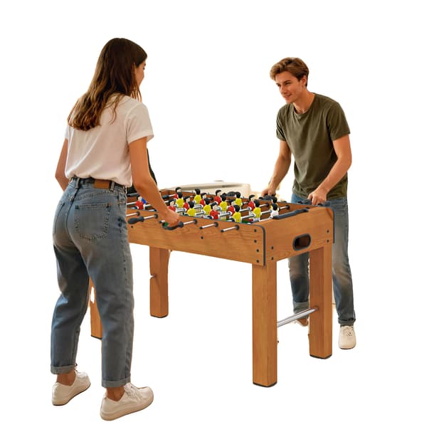 Fotbollsbord, Träkonstruktion, Inomhusspel, GUL