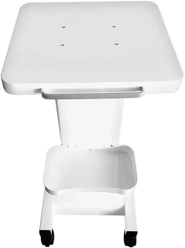 Skønhedsinstrumentvogn, Pladsbesparende Design, Nem Mobilitet,Elfenben