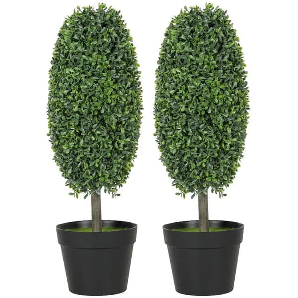 Kunstige planter, UV-bestandige, holdbart design,hær grøn