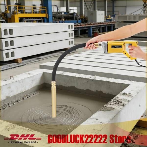 Betonvibrator, Højfrekvent Vibration, Holdbar Konstruktion,GUL