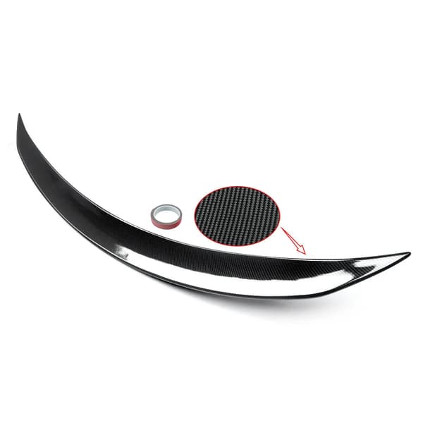 Bagagerums Spoiler, AMG Stil, ABS Plastik Konstruktion,Kulfiberlook