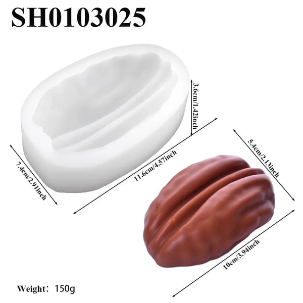 Silikonform, Miljövänligt Material, Lätt att Rengöra,SH0103025