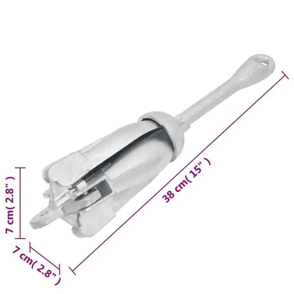Fällankare, Formbart Järn, Bärbar Design,Silver