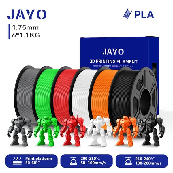 3D-printer filament, PLA-material, kompatibel med FDM-printere,GYGNRDWTORBK