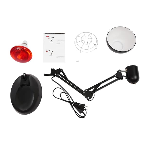 Varmlampe, Smertelindring, Muskelafslapning,Sort